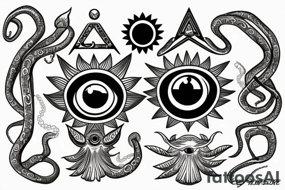 justice scale
octopus
illuminati eye triangle
phoenix
post-tenebras lux
si vis pacem para belum tattoo idea
