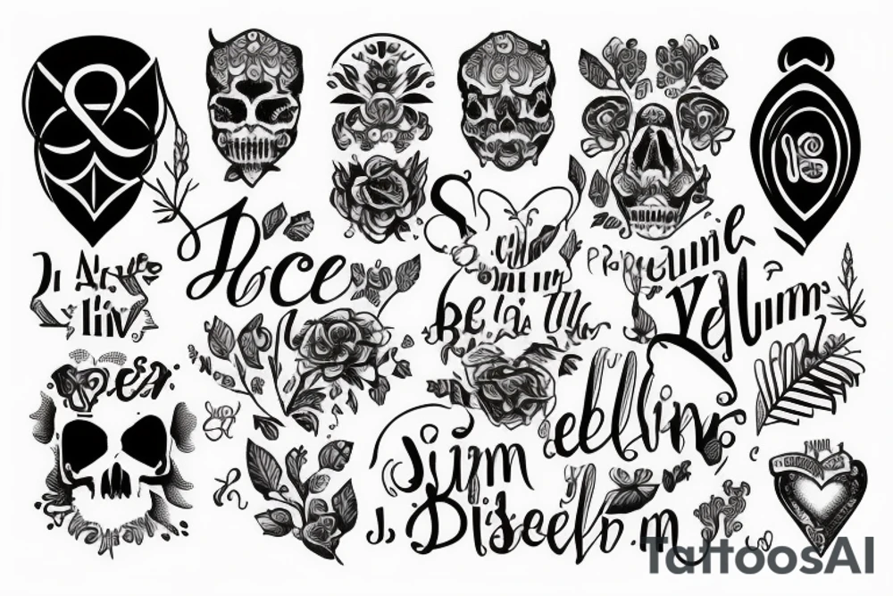 tattoo with the quote "si vis pacem para belum" tattoo idea