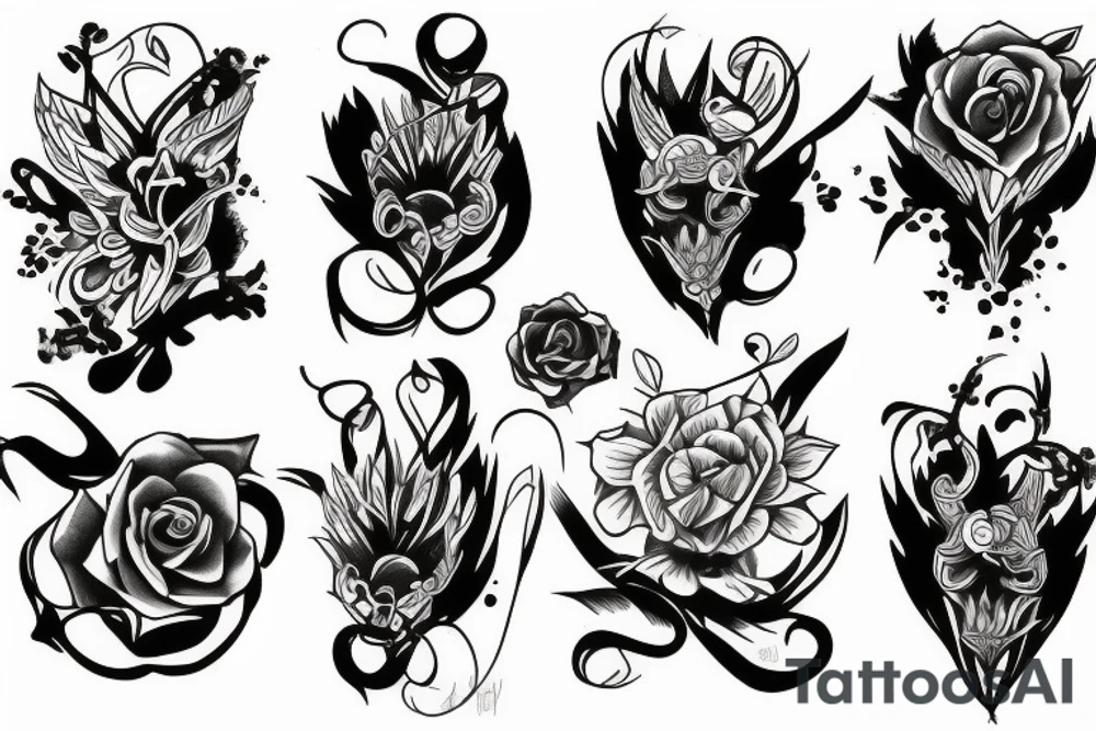 Corbeau tattoo idea