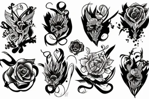 Corbeau tattoo idea