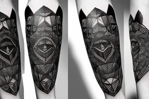 Bear tattoo idea