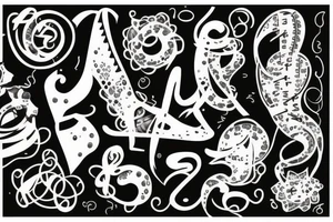 Numéro 7 signe cancer tattoo idea