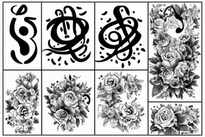Numéro 7 signe cancer tattoo idea