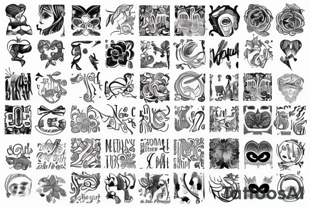 Numéro 7 signe cancer tattoo idea