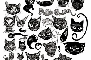 Chaton tattoo idea