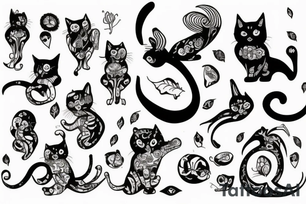 Chaton tattoo idea