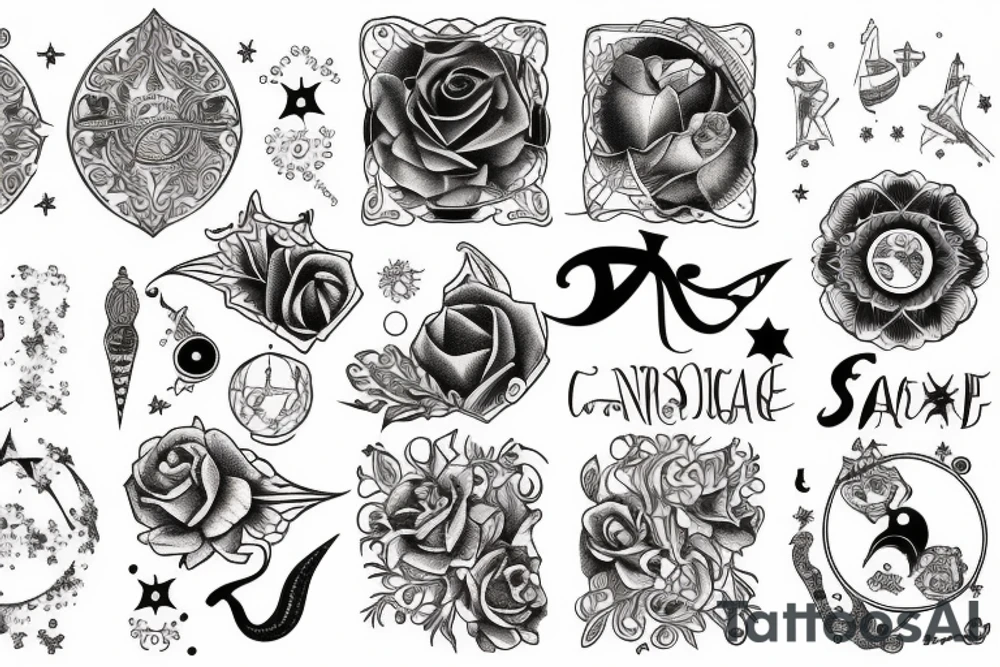 Signe astrologique cancer tattoo idea
