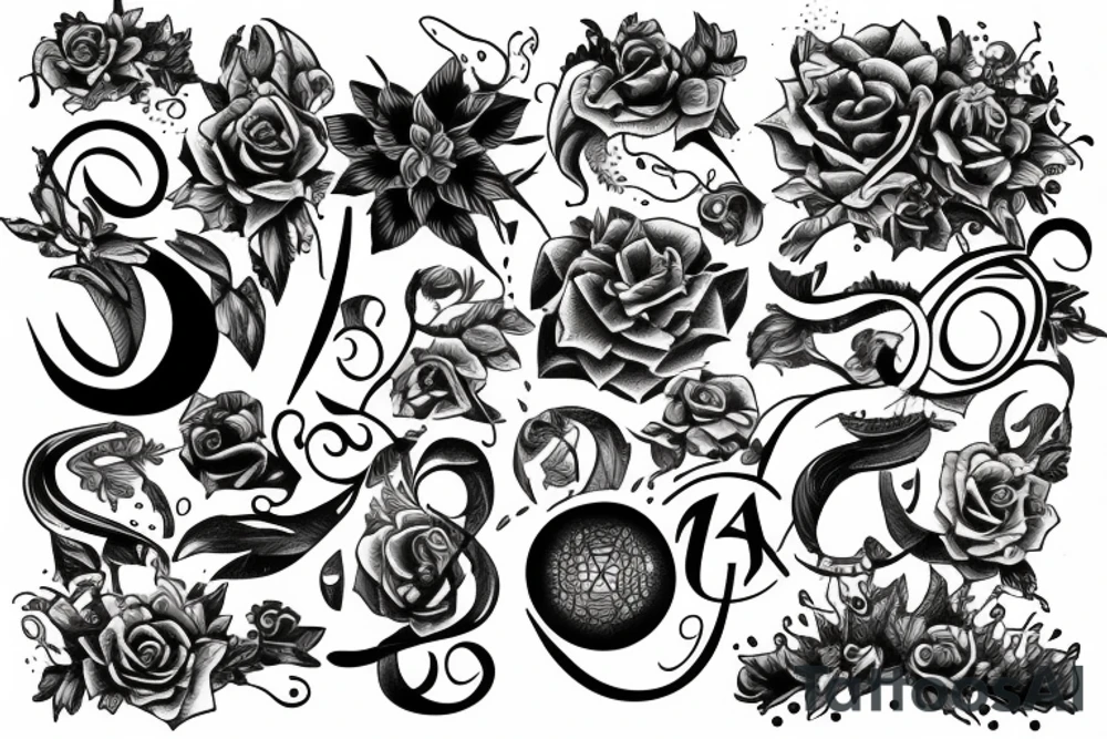Numéro 7 tattoo idea