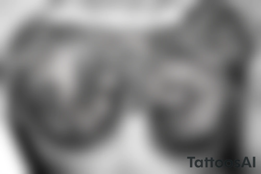 greek god atlas holding the world on his shoulder with the words the world is yours around the globe tattoo idea