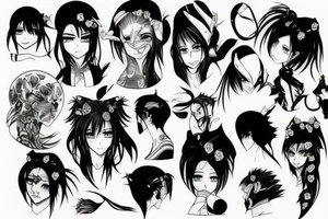manga panel tattoo idea