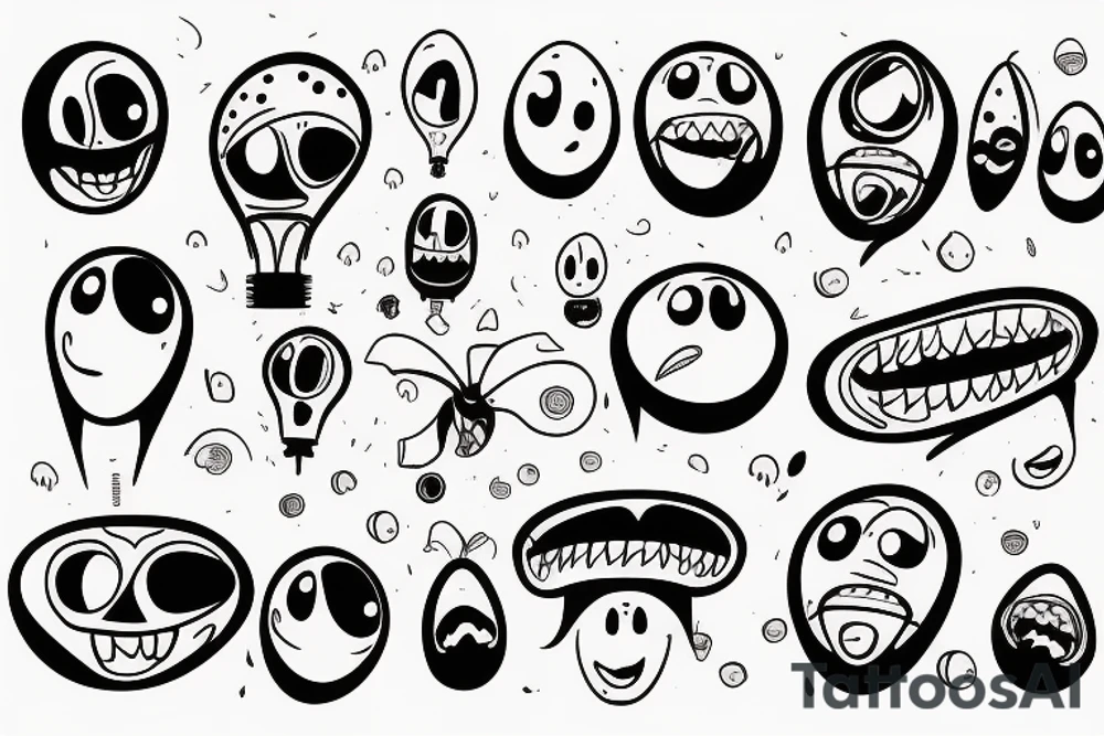 Scareface blimp tattoo idea