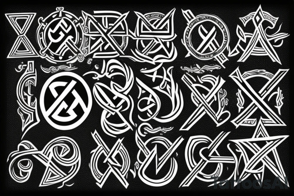 arevakhach armenian eternity symbol tattoo idea