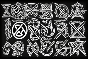 arevakhach armenian eternity symbol tattoo idea