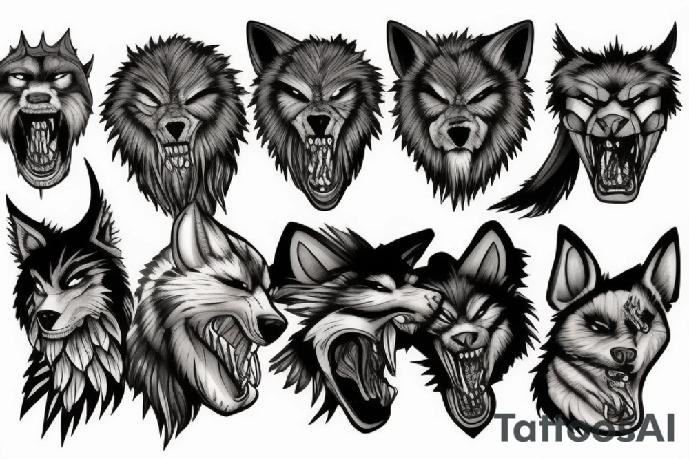 fenrir tattoo idea
