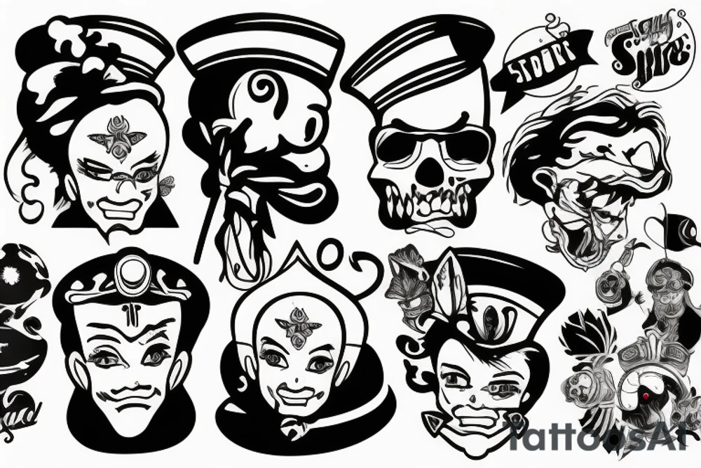 Flagship tattoo idea