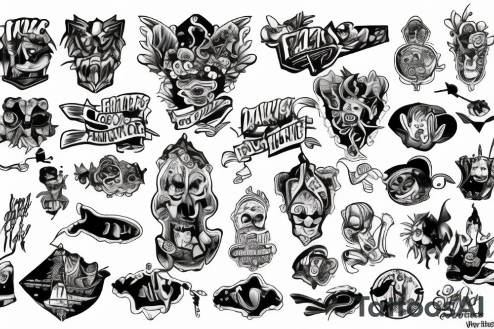 Flagship tattoo idea