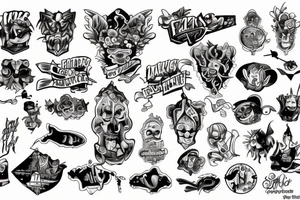 Flagship tattoo idea