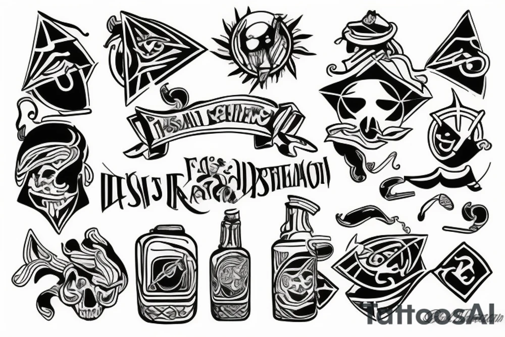 Island tattoo idea