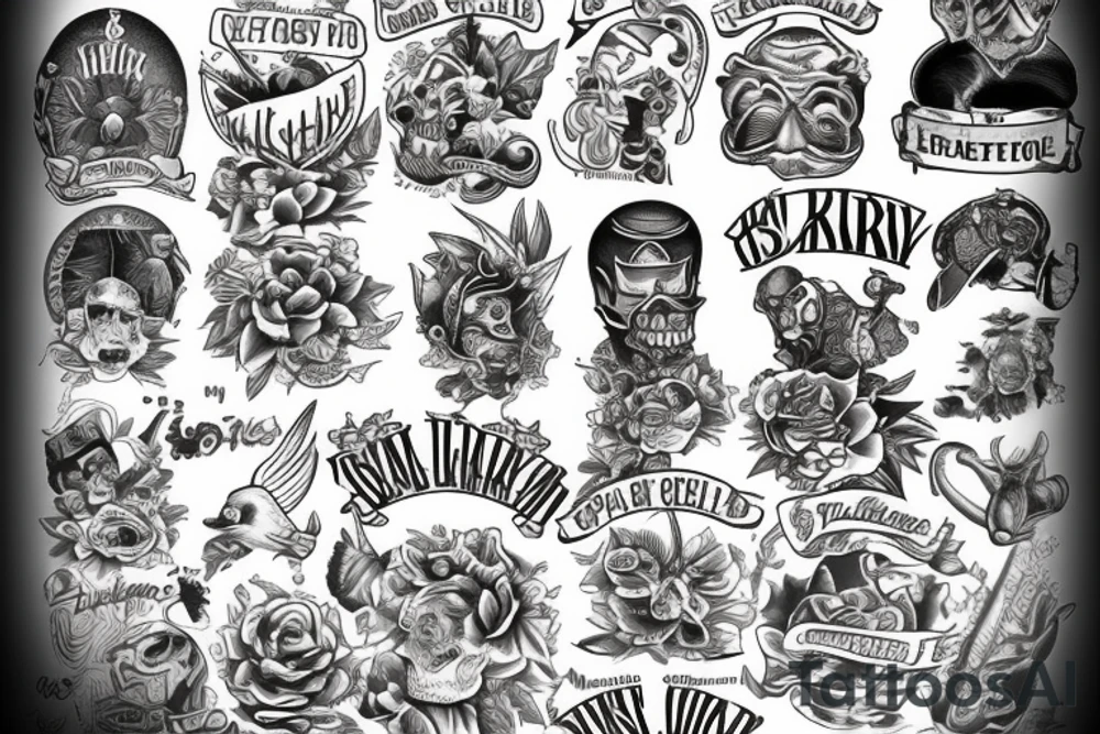 Island tattoo idea