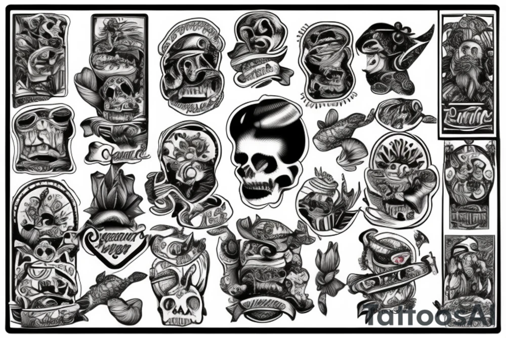 Island tattoo idea