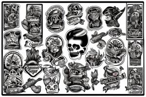 Island tattoo idea