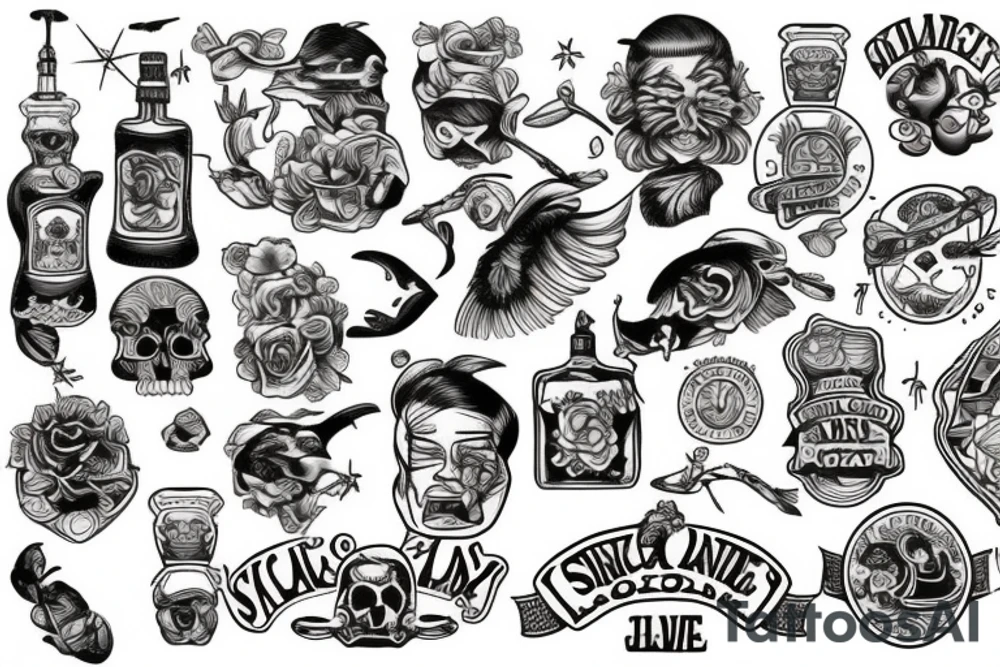 Islands tattoo idea