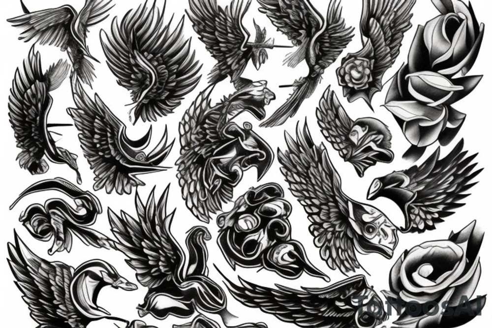 angels tattoo idea
