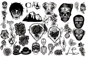 superstition mountains tattoo idea