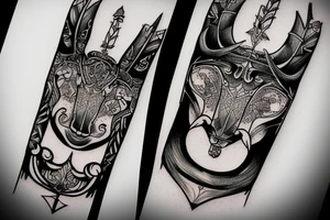 taurus warrior tattoo idea