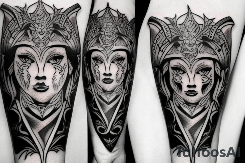 taurus warrior tattoo idea