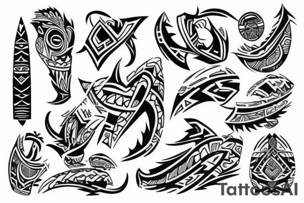 polynesian band tattoo tattoo idea