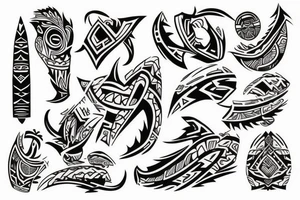 polynesian band tattoo tattoo idea