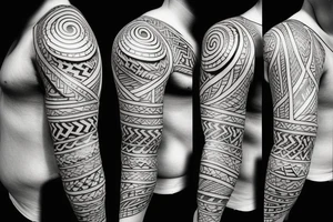 polynesian band tattoo tattoo idea