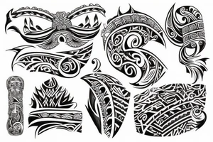 polynesian band tattoo tattoo idea
