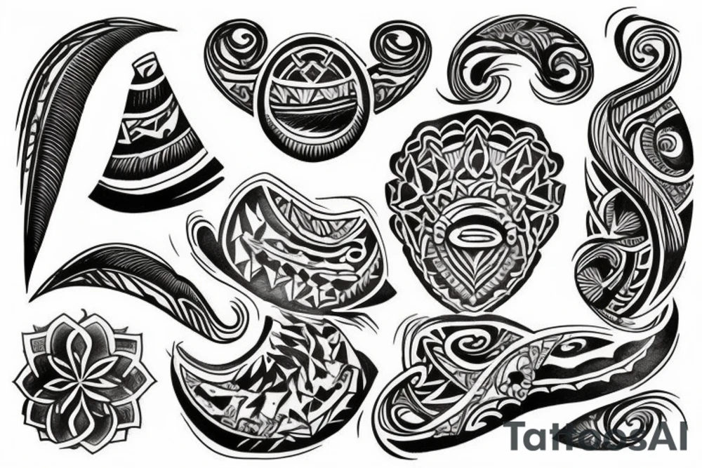 polynesian band tattoo tattoo idea