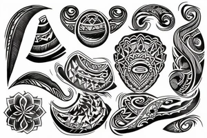 polynesian band tattoo tattoo idea