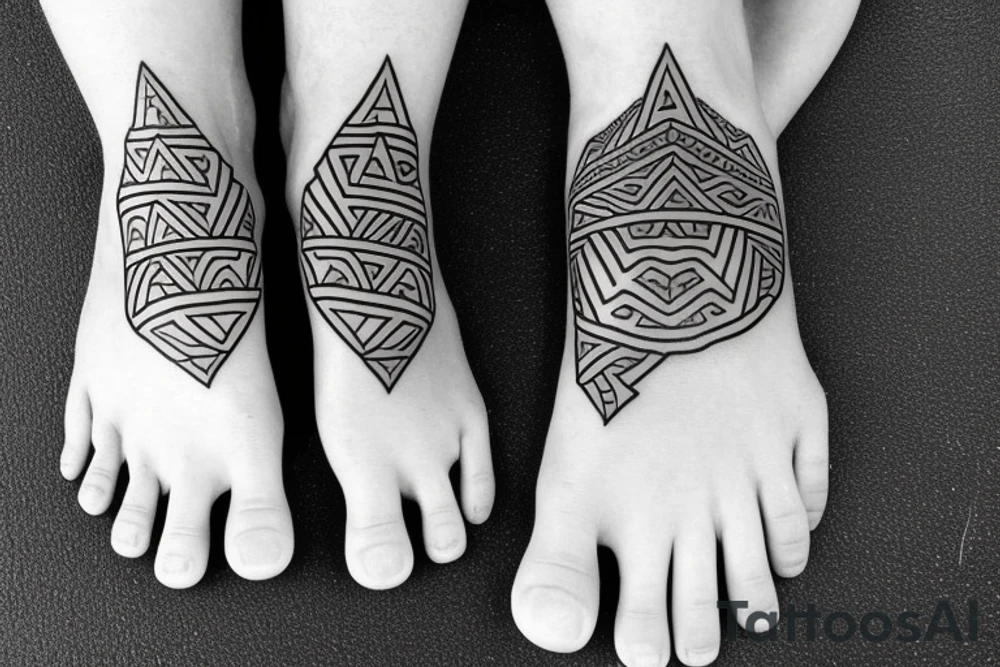 maori ankle tattoo tattoo idea