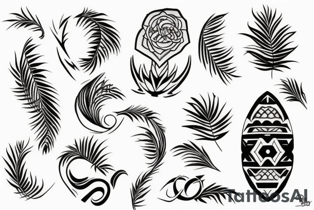 Hawaii tattoo idea