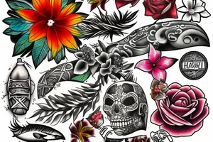 Hawaii tattoo idea