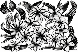 plumeria tattoo idea