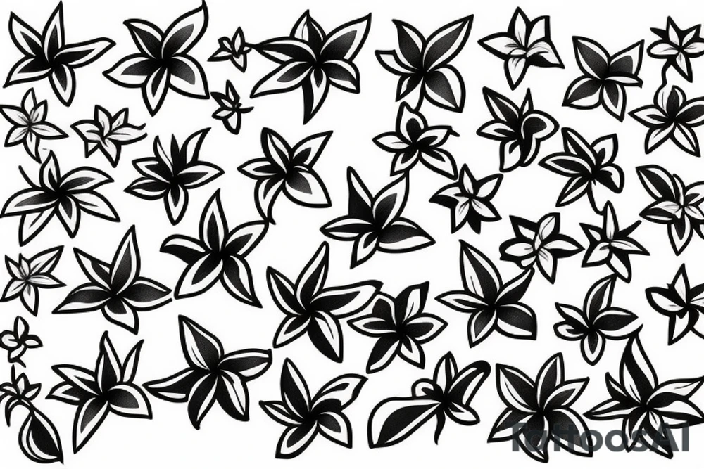 plumeria tattoo idea