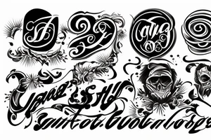 Farther and 2 sons tattoo idea