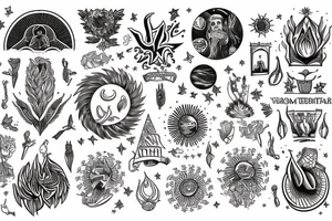 Flammarion tattoo idea