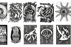Flammarion woodcut tattoo idea