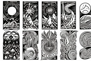 Flammarion woodcut tattoo idea