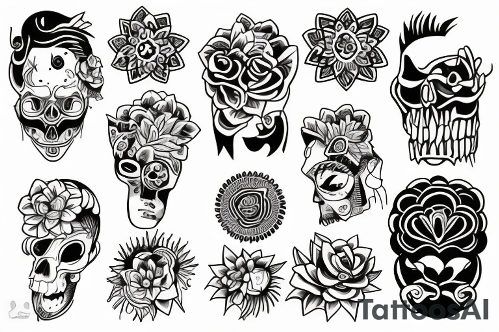 Simbolo de psicología tattoo idea