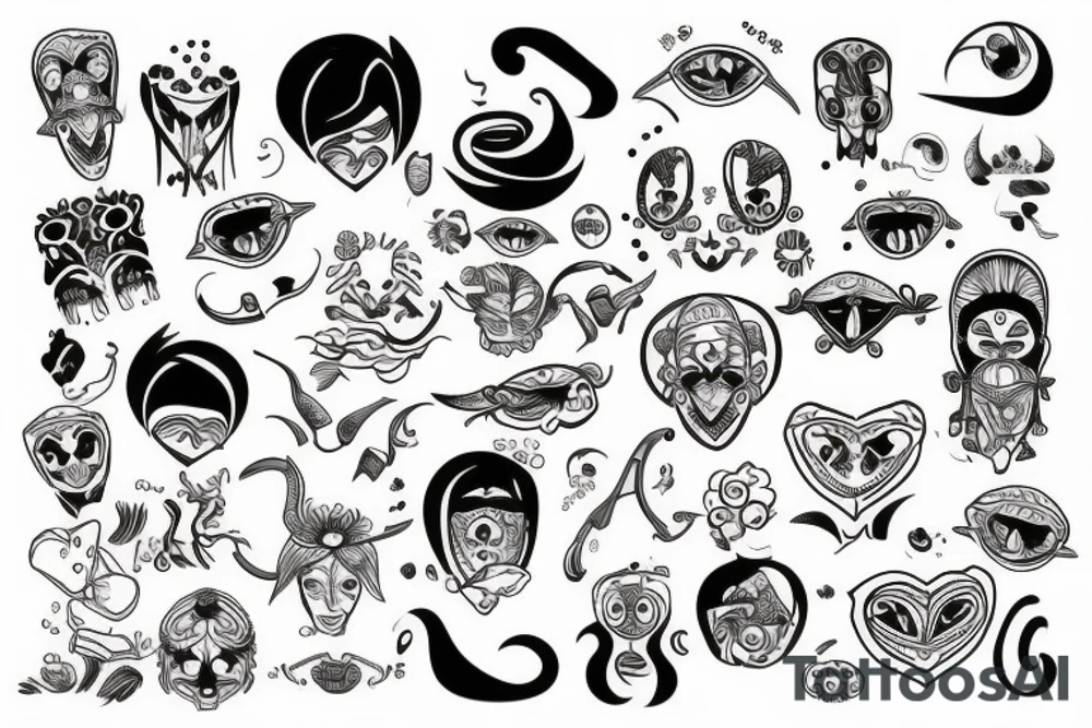 Simbolo de psicología tattoo idea
