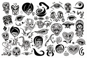 Simbolo de psicología tattoo idea
