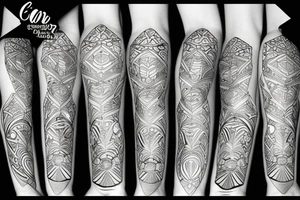 Diamond tattoo idea