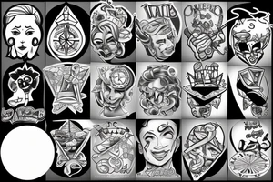 Diamond tattoo idea